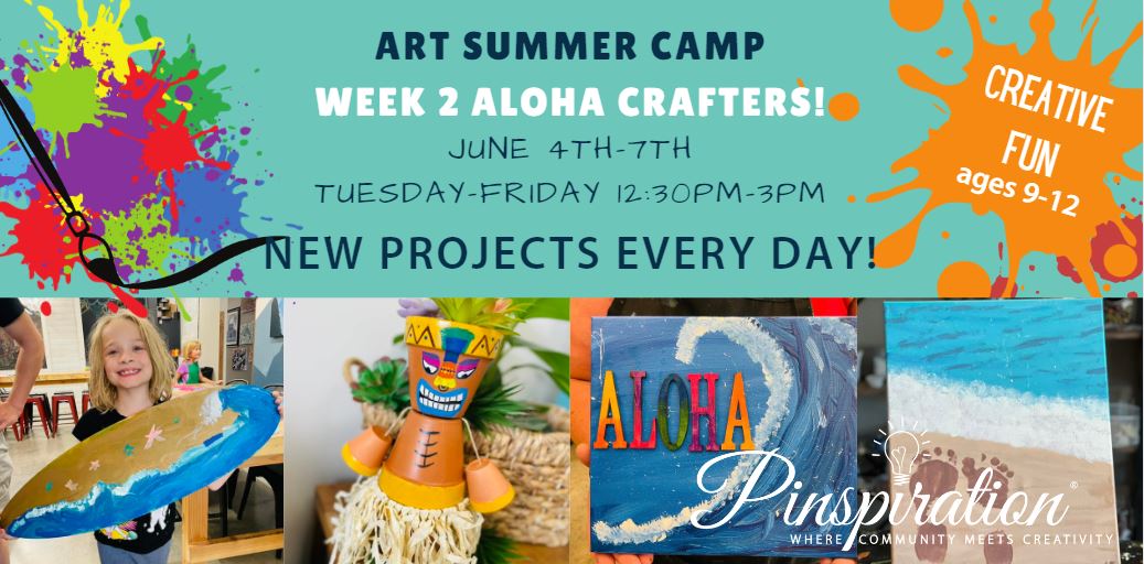 Art Summer Camp Week 2: Ocean Vibes
