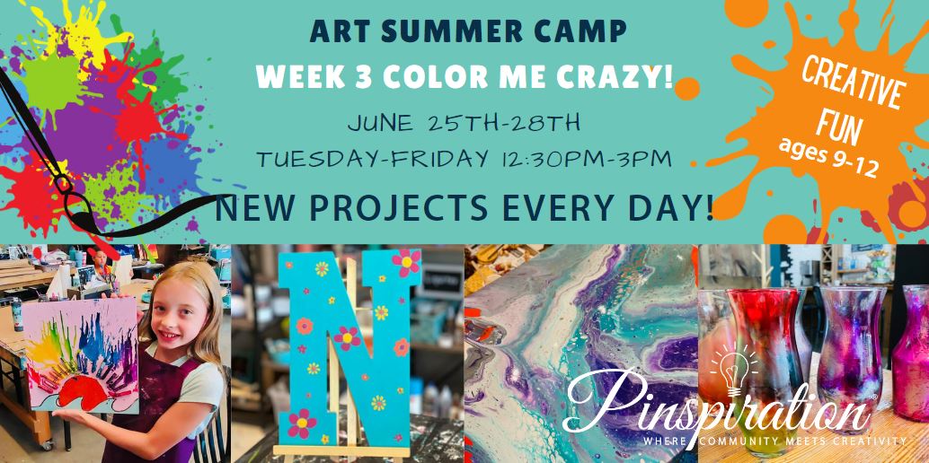 Art Summer Camp Week 3: Color me craze