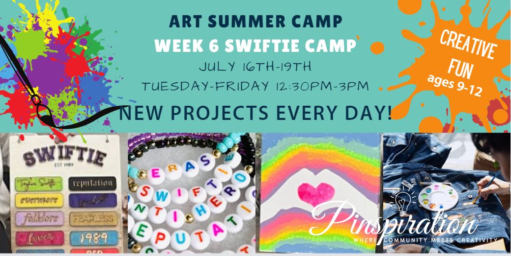 Art Summer Camp Week 6: Calling all Swifties!