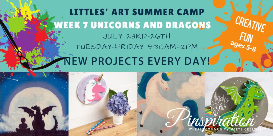 Little Makers Summer Camp Week 7: Unicorns and Dragons